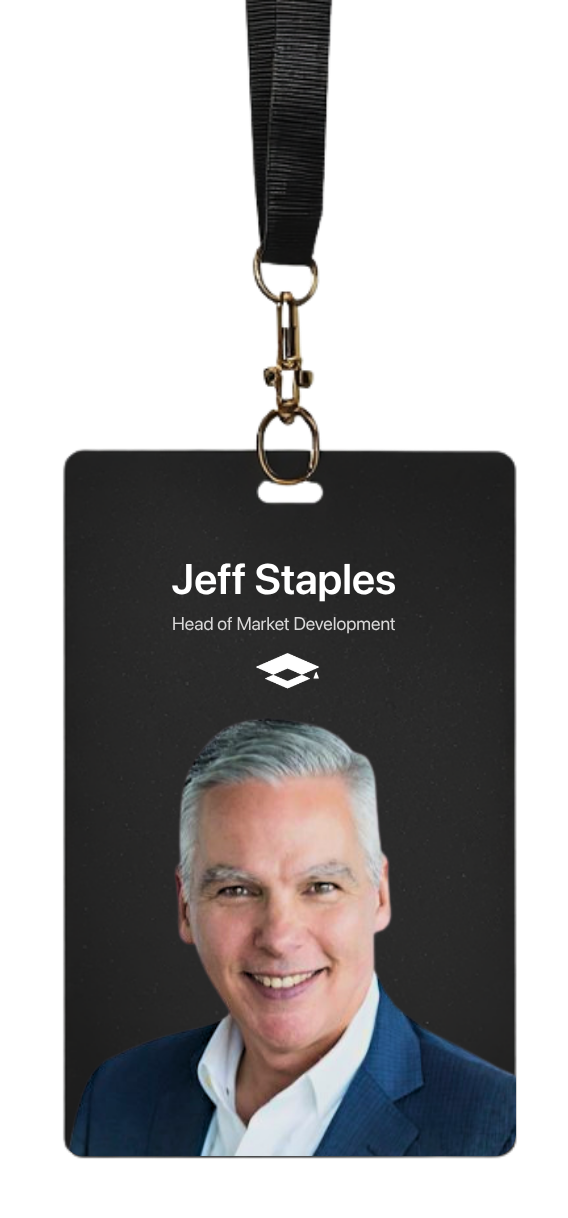 Jeff Staples — Head of Market Development