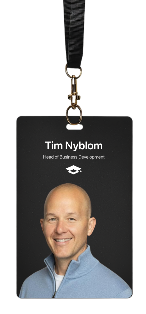 Tim Nyblom — Head of Business Development